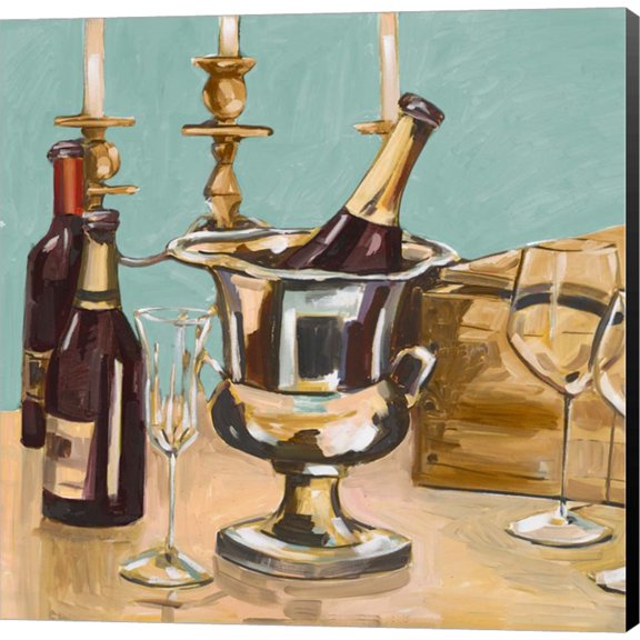 Dinner Party II by Heather A. French-Roussia, Canvas Wall Art