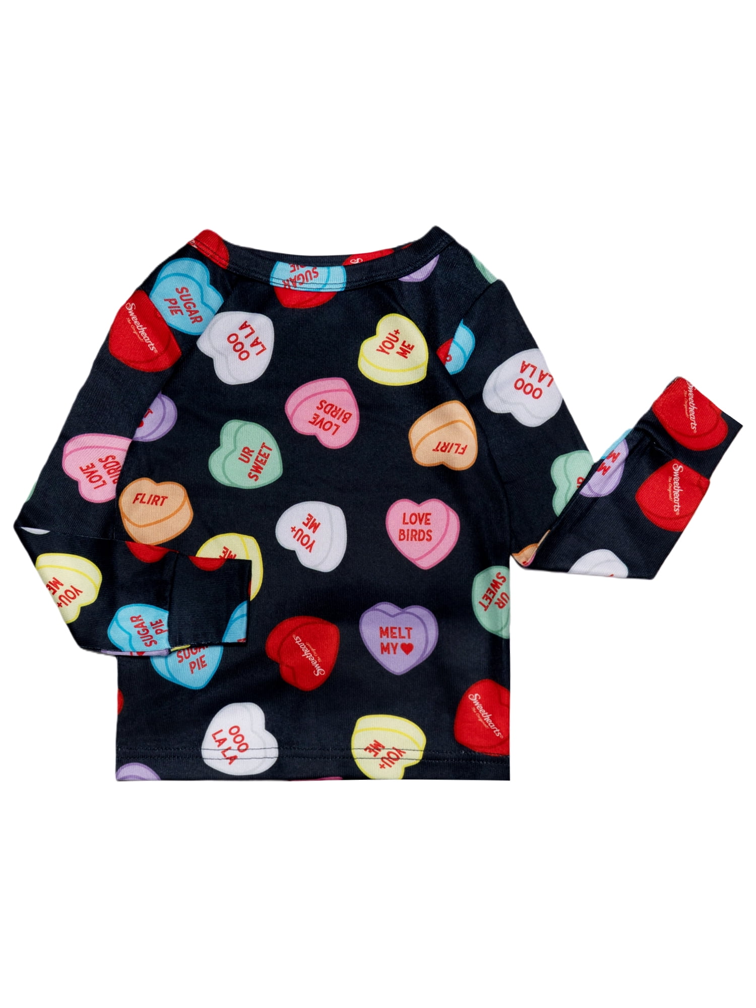 Character Toddler Unisex Valentine's Day Pajama Set, 2-Piece, Sizes 12M-5T