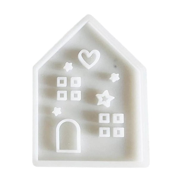 Molde de silicona para portavelas 3D, molde hueco para decoración de casa, bricolaje, GXN