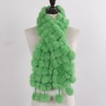 thumbnail image 1 of Bufanda de piel de conejo 2023 auténtica para mujer, bufanda cálida de invierno, venta al por mayor, 100% qiuyongming unisex, 1 of 2