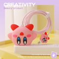 thumbnail image 1 of Lindo Anime 3D Dinosaurio Silicona Cable Protector De Línea De Datos Para iPhone 18/20W Enrollador Organizador, 1 of 4