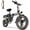 48V 16AH-Black PRO, variant on INSDRGN Electric Folding Bike for Teenager and Adults, 10.4AH 48V Battery 14" Electric Bike 500W Motor, 28 Miles Range, Mini Ebike for City Commuter, UL2849
