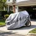 thumbnail image 4 of YoGold Waterproof Motorcycle Cover – 78.7 x 39.4 Inch All‑Weather Bike Cover, Dustproof for Scooter (Gray), 4 of 8