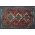 thumbnail image 1 of Semi Antique Mcarthur Red/Ivory Rug, 6'9" x 9'9", 1 of 6