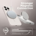 thumbnail image 4 of Magnetic for iPhone 13 Pro Max Case, [Compatible with MagSafe] [Full Camera Protection] Shockproof Protective Slim Translucent Matte Phone Case for iPhone 13 Pro Max 6.7'', Stone, 4 of 14