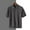 Dark Gray, variant on Bcfgryg Summer Casual T Shirt Men's Shirt Half Sleeved Loose Lapel Knit Shirt Solid Color Tops Men's Short Sleeve Collared Shirt