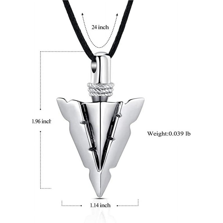 Arrowhead urn necklace discount