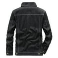 thumbnail image 4 of Vedolay Jacket for Men 2023 Casual Work Long Sleeves Light Jacket Black,XL, 4 of 4