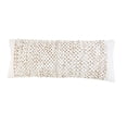 thumbnail image 2 of Laddha Home Designs Handwoven Bobble Lumbar Pillow Cover - 36" - White and Beige, 2 of 9