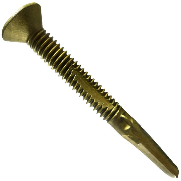 12x2" Reamer Tek Torx/Star Head SelfDrilling Wood to Metal Screws