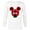 White, variant on Disney Mickey Mouse BROTHER Holiday Family - Long Sleeve T-Shirt for Men - Customized-White