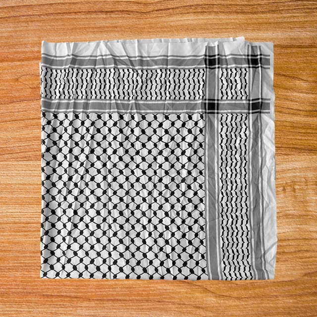 Pañuelo Shemagh Pañuelo árabe para la cabeza para hombres adultos, 125x12 5/140x140cm, bufanda Shemagh del desierto, tocado musulmán