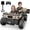 Khaki, variant on TOKTOO 24V Powered Ride on Dump Truck, 24V 2 Seater Ride on Car for Big Kid, 24 Volt Ride on Toy with Powerful Wheels for Boy Girl, 24V Ride Ons for Kid Aged 3-8Y, Green