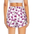 thumbnail image 4 of Goofa Orchids Flowers Printed Women 2 in 1 Running Shorts,Quick Dry Athletic Workout Shorts,High Waisted Athletic Shorts with Liner Pockets-Large, 4 of 9