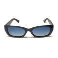 thumbnail image 3 of DIME 0757 MEANGIRLS POLARIZED SUNGLASSES WITH DECORATIVE CHAIN ON TEMPLE WOMENS, 3 of 9