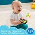 thumbnail image 3 of Fisher-Price Laugh & Learn Stream & Learn Remote Electronic Learning Toy for Infants, 3 of 8