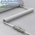 thumbnail image 6 of MAMBASNAKE 7.9" USB-C to USB-A Connector Cable, White, 6 of 11