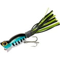 thumbnail image 3 of Arbogast Hula Popper 2'' 3/8oz Frog/White Belly, 3 of 5