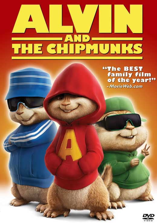 Alvin and the Chipmunks POSTER (27x40) (2007) (Style G), Wal-mart, Walmart....