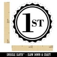 thumbnail image 2 of First 1st Place Circle Award Self-Inking Rubber Stamp Ink Stamper - Black Ink - Mini 1/2 Inch, 2 of 7