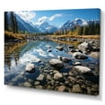 thumbnail image 2 of Designart "The Rockies Majestic Presence in Canada II" Landscapes Wall Decor, 2 of 5