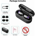 thumbnail image 7 of Wireless V5.3 Bluetooth Earbuds Compatible with Xiaomi Redmi Note 14 Pro+ Updated Micro Thin Case Quad Mic 8D Bass IPX7 Waterproof/Sweatproof, 7 of 7