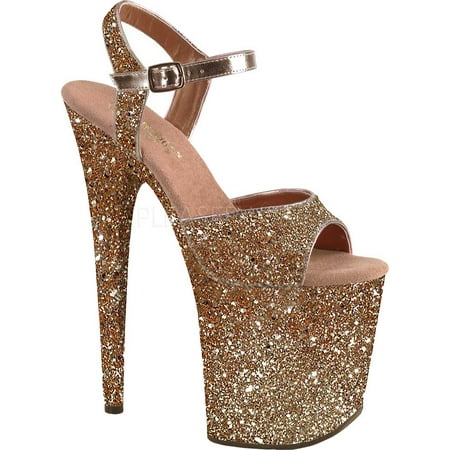 

Women s Pleaser Flamingo 810LG Ankle-Strap Sandal