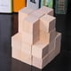 thumbnail image 4 of FELTECHELECTR 50 cubos cuadrados de madera de colores primarios para manualidades, corte preciso, materiales de construcción y proyectos de bricolaje (3 cm), 4 of 7