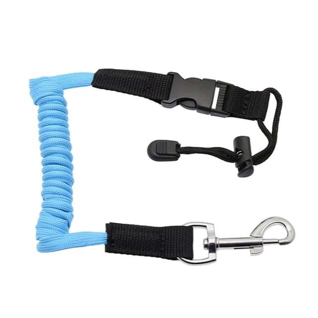 Hioecau Kayak Paddle Leash Heavy Duty Retractable Coiled Lanyard Tether Strap Anti-lost Rope for Kayaking Boating Canoeing Paddle Board Accessories