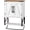 Small - Farmhouse, variant on Wall cabinet in farmhouse style, with a tower bar counter, small bathroom medicine cabinet, storage and organizing cabinet above the toilet, wall-mounted design, suitable for bathroom and kitchen