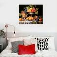 thumbnail image 4 of COMIO Kitchen Fruit Canvas Wall Art Vintage Still Life Painting Fruits and Grape Print Picture Rustic Farmhouse Colorful Food Art for Dining Room Home Decor, 4 of 4