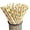 PE, variant on Usbinx Life 100-Pack Kraft Paper Decorative Paper Straws Summer Fruit Pattern — Biodegradable Party Straws