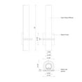 thumbnail image 2 of WS83218-CH-Kuzco Lighting-Bhutan - 18W LED Wall Sconce-18 Inches Tall and 4.5 Inches Wide-Chrome Finish, 2 of 2