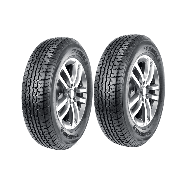 PAQUETE DE 2 LLANTAS - 225 75 R15 TRANSEAGLE ST RADIAL II 113/108N (8)