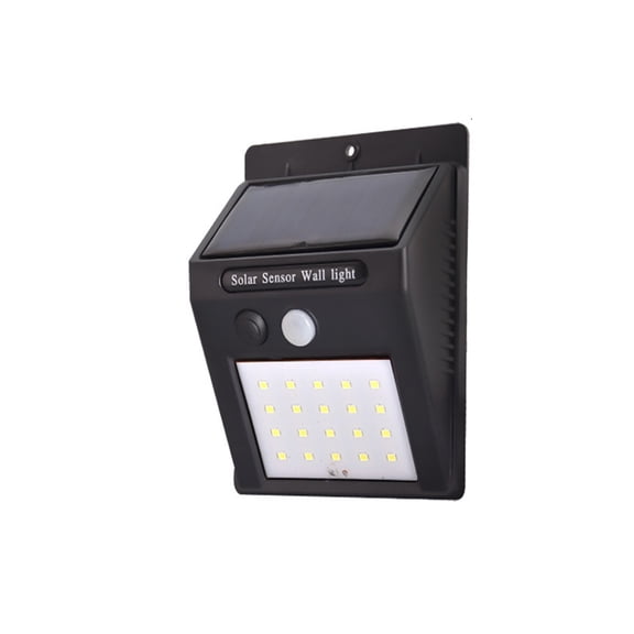 Solar Lights Outdoor, Solar Security Lights Solar Motion Sensor Lights Wireless IP 65 Waterproof Outdoor Lights for Garden Fence Patio Garage (20LED)