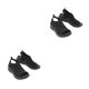 thumbnail image 1 of Qarigey Zapatos de punta transpirable para mujer Sandalias elegantes y livianas para informal Sandalias de cuña informales cómodas negro 45 negro cuarenta y cinco 2Conjunto, 1 of 6