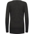 thumbnail image 2 of Henbury Ladies/Womens V-Neck Button Fine Knit Cardigan, 2 of 5