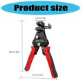thumbnail image 5 of Electric Stripping Pliers Cutter Suitable for Household Maintenance And Electrical Work Cable Wire Cutting and Stripping, 5 of 9