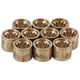 thumbnail image 2 of Casquillos Para Tacos De Billar, 10 Piezas Taco De Billar Punta De Latón Casquillos Para Tacos De Billar De Cobre Puntas Para Tacos De Billar Accesorios, 2 of 7