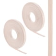thumbnail image 1 of 2-Rollos de caña de tejido de papel, 21.9 yardas x 0.6 pulgadas, material de caña de ratán de papel de 12 capas [Rosa claro], 1 of 7