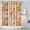 Pioneer Flower Floral, variant on Pioneer Flower Floral Print Pattern Shower Curtain 84"x72", Bathroom Decorative Shower Curtain Set with 12 Hooks, Waterproof Washable
