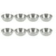 thumbnail image 1 of 8 platos de acero inoxidable para salsa, cuencos redondos para condimentos, platos para aperitivos, para restaurante y hogar (plateados), 1 of 6