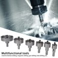 thumbnail image 3 of Herramientas eléctricas para agujeros broca para sierra perforadora de 6 piezas broca de carburo cementado alta dureza para manualidades en hierro perforadora para cortar ANGGREK Otros, 3 of 8
