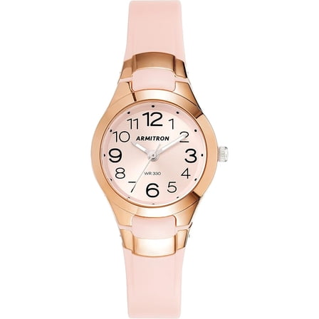 Armitron Sport Pink Plastic Ladies Watch