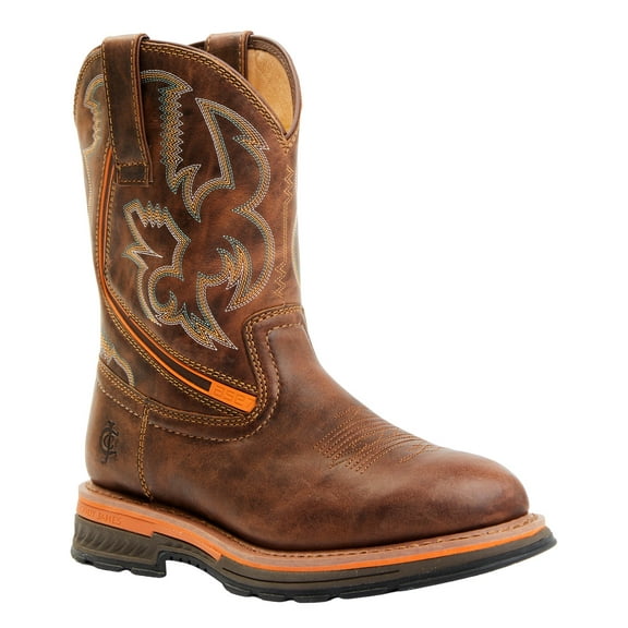 Cody James Men's 10" Disruptor Tyche Chill Zone Soft Pull-On Work Boot Toe - BCJ00R0W42 8.5 D(M) US