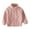 Pink, variant on Kukoosong Toddler Boys' Girls' Fleece Jackets Zip Up Hoodless Kids Winter Clothes Long Sleeve Solid Color Lightweight Jackets Outerwear for 2 Years