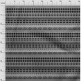thumbnail image 3 of oneOone Cotton Jersey Black Fabric Aztec Tribal Craft Projects Decor Fabric Printed By The Yard 58 Inch Wide, 3 of 4