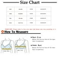 thumbnail image 2 of Bigersell Tank Tops Bra Woman Breast-receiving Bra Without Underwires Vest Lingerie Underwear Short Size Sports Bra for Female Girls, Style 6875, Black 38B, 2 of 6