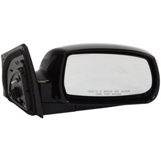 RH Passenger Black Heated Power Mirror For Hyundai Elantra GT 2013-2017 – Manual Fold, Paintable, 1-Year Warranty