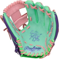 Rawlings Heart of the Hide Infield Glove | 314U Pattern | 11.5-Inch | RHT | Mint/Purple/Pink